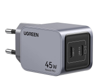 UGREEN Ładowarka sieciowa Nexode Pro 45W 2x USB-C szara - 1418142 - zdjęcie 2